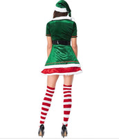 Christmas Party Cosplay Ladies Dress Set