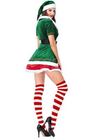 Christmas Party Cosplay Ladies Dress Set