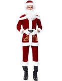 Mr Santa Claus Cosplay Men's Set