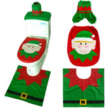 Christmas Toilet Seat Cover 3 pcs set