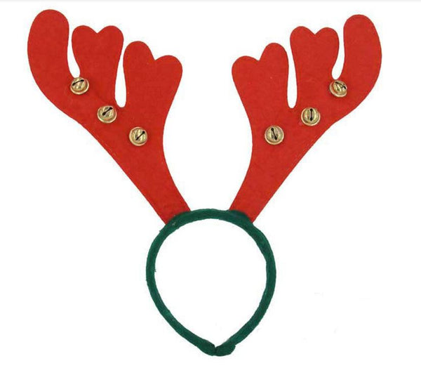 Christmas Hairband Reindeer with Jingle