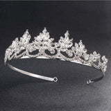 Hair Accessories Bridal Crystal Rhinestones Tiara Crown
