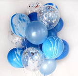Deco - 12" Balloon Confetti Wedding Parties Decoration Agate Set