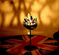 Deco -  Royal Crown Style Candle Stander Holder