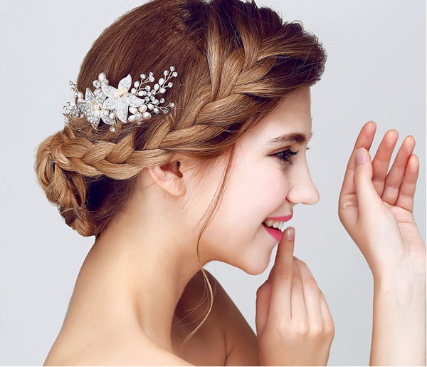 Hair Accessories - Bridal Rhinestones Crystal Hair Comb