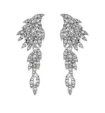 Angle Wing Zinc Alloy With Austria Crystal Earring