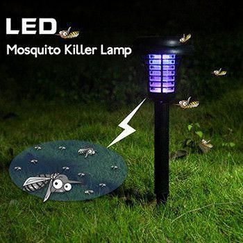 Outdoor Solar Powered Led Mosquito Killer Lamp