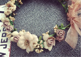 Hair Accessories - Bridal Flower Girl's Floral Hairband