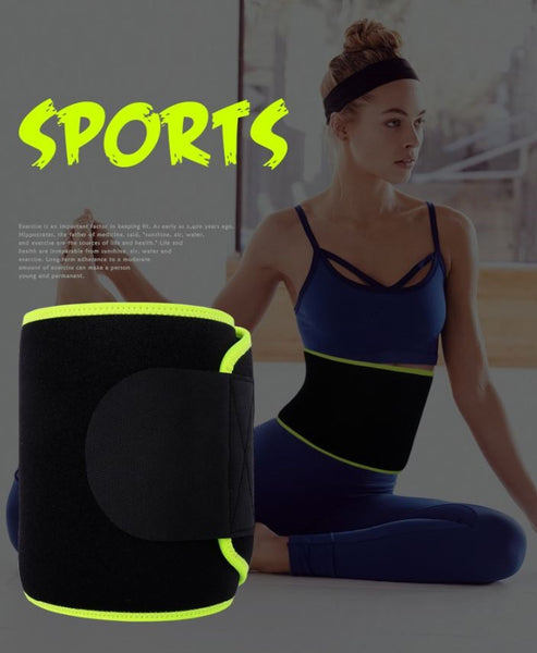 Men's & Women's Sports Waist Protect Lumbar Belt Waist Support Slimming Fitness Belt