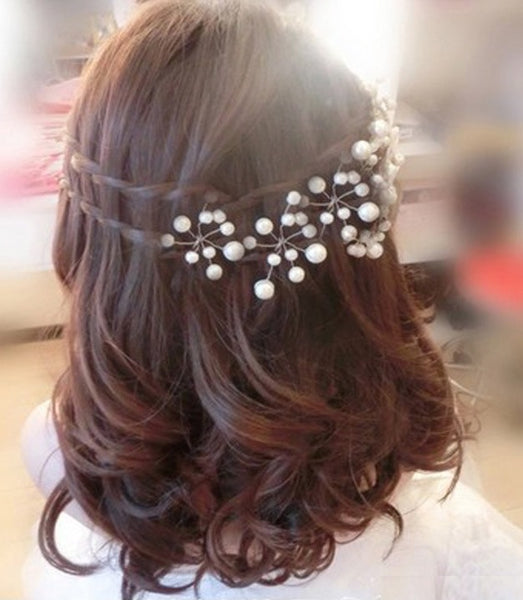 Wedding Hair Accessories - Faux Pearl Hair Pin 3PCS/SET