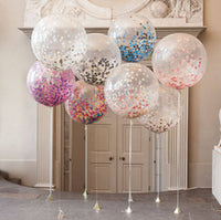 Deco - 12" Balloon Confetti Wedding Parties Decoration Balloon Confetti pop