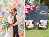 Deco - Wall Paper Flower Birthday Wedding Parties
