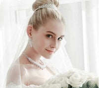 Wedding Hair Accessories - Bride Noble Rhinestone Tiara