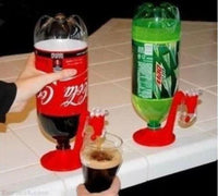 Soda Bottle Upside Down Water Dispenser/Switch To Drink