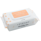 Lovekins Natural Baby Wipes 70 pure wipes