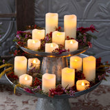 Wedding Deco - Outdoor Battery Table Candle Decorations Set